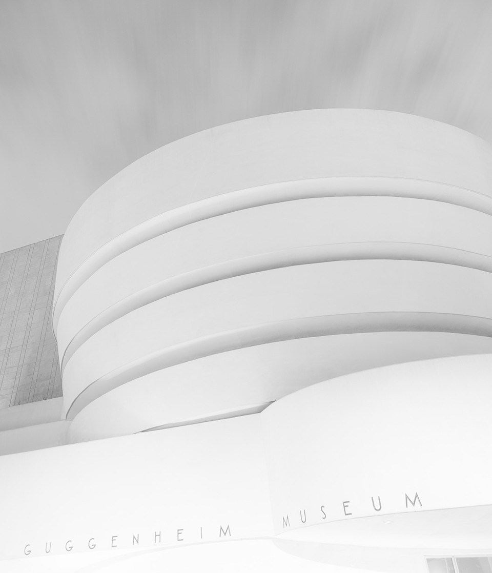 The Solomon R. Guggenheim Museum in long exposure by Stephen Je