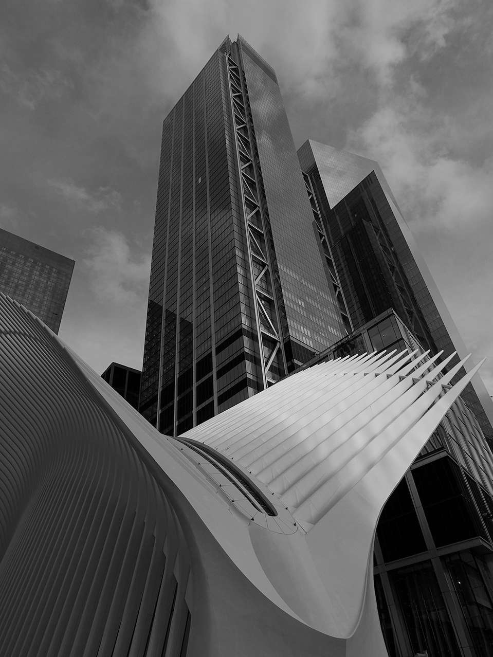 Oculus and 3 World Trade Center by Stephen Je
