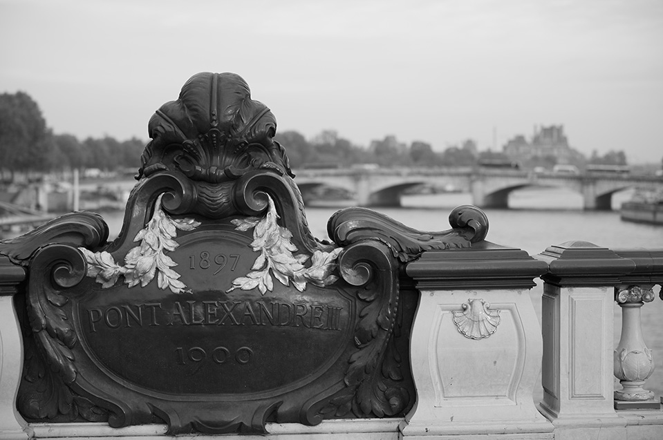 Pont Alexandre III bridge in Paris by Stephen Je