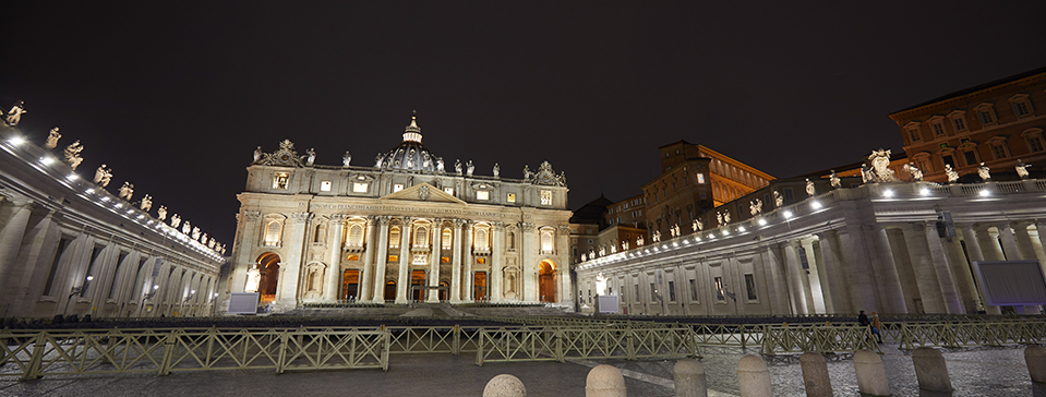 Vatican at Night by Stephen Je