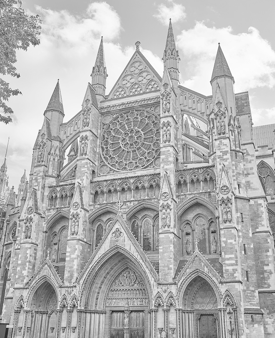 Westminster Abbey, North View by Stephen Je